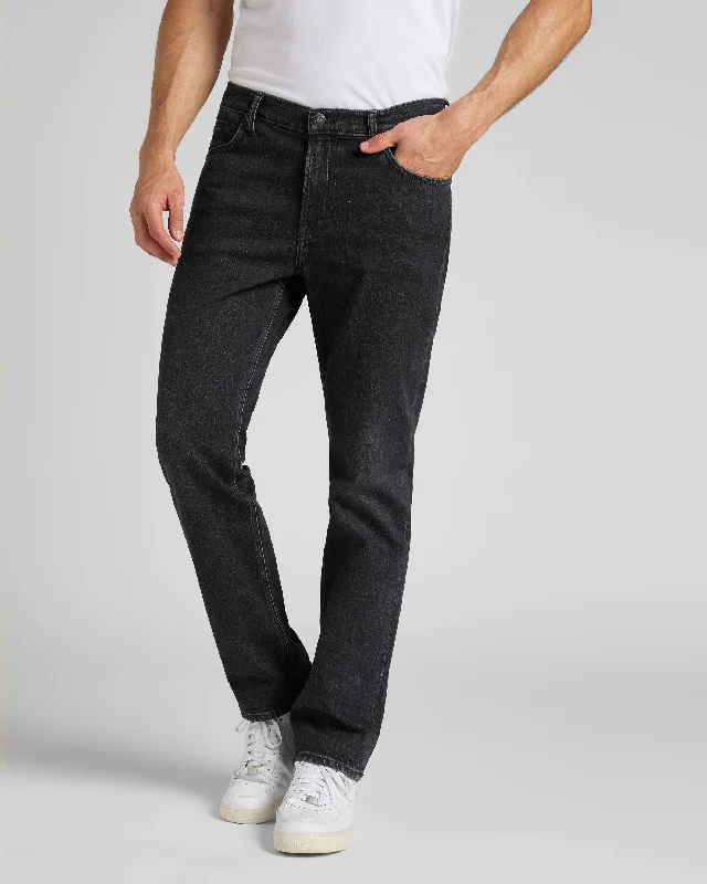 Lee West Relaxed Straight Mens Jeans - Rock