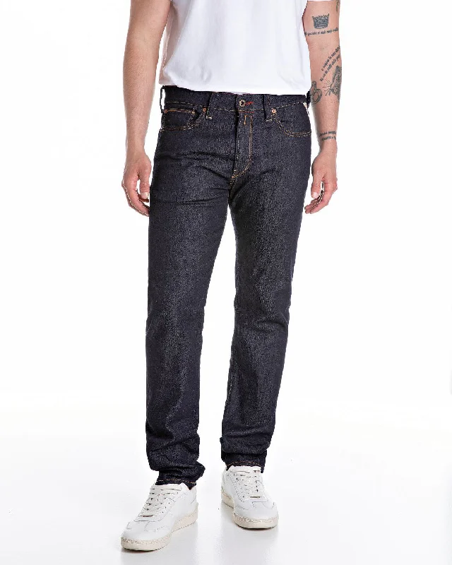 Replay Royal Eagle Neaal Slim Fit Mens Jeans - Dark Blue