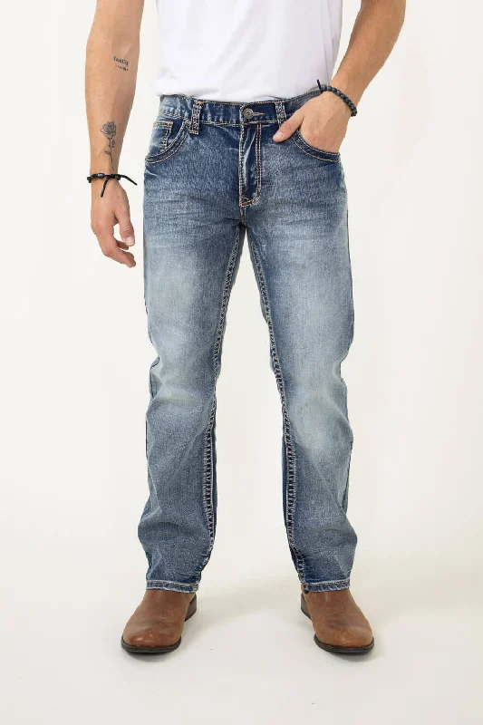 True Luck Arlington Bootcut Stretch Jeans for Men | TL17150019