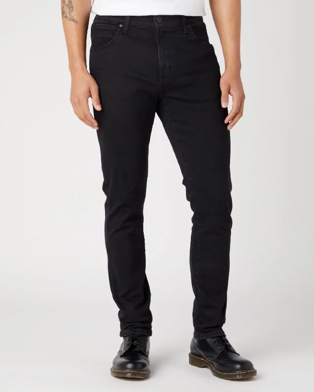 Wrangler Larston Slim Tapered Mens Jeans - Atmosphere