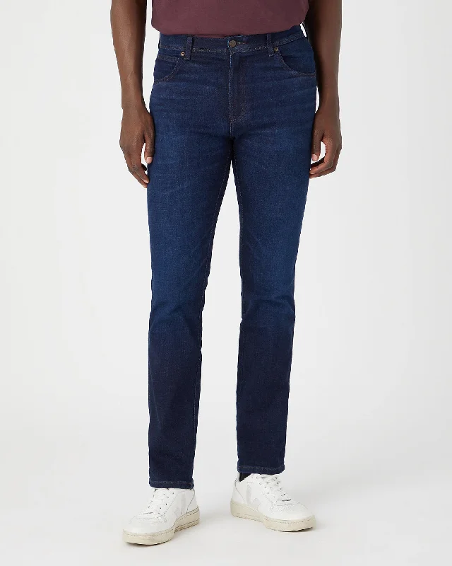 Wrangler Texas SLIM Mens Jeans - Convoy