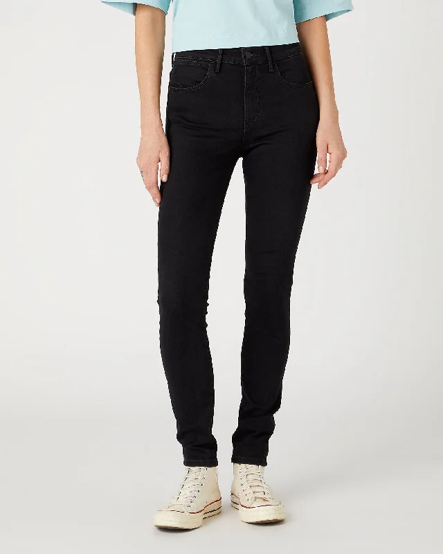 Wrangler Womens Body Bespoke High Rise Skinny Jeans - Arachne