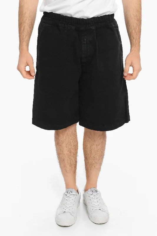 14 BROS Drawstring Waist Cotton Shorts