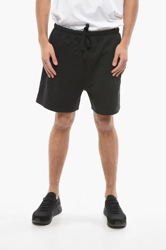 Adidas Drawstring Waist Sweat Shorts with 3 Pockets