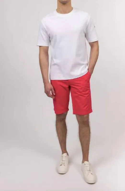 Doug Shorts In Red