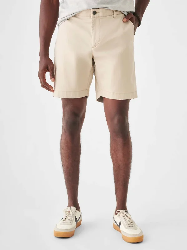 Island Life 8" Short In Spring Khaki