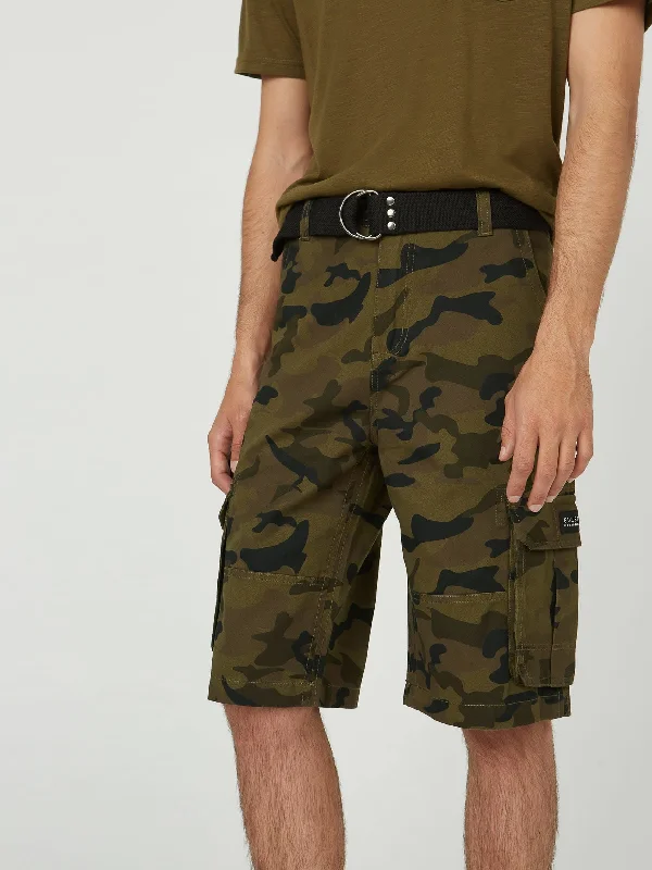 Karl Camo Cargo Shorts