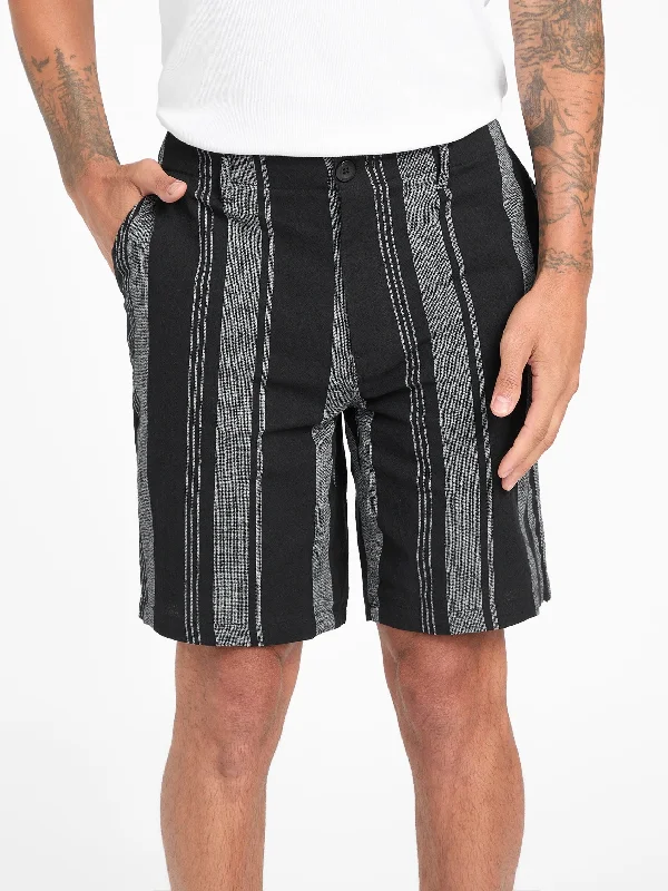 Koven Striped Shorts