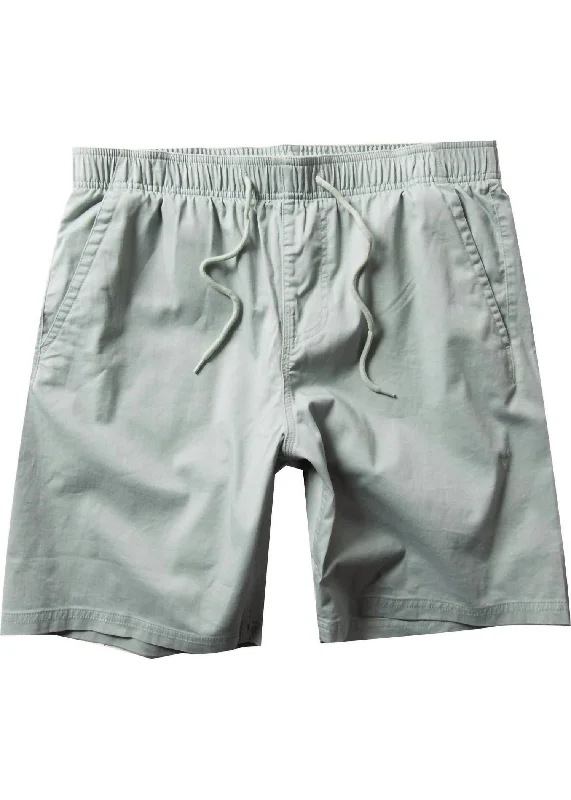 Men's No See Ums Eco 18" Ecolastic Walkshort In Sea Green