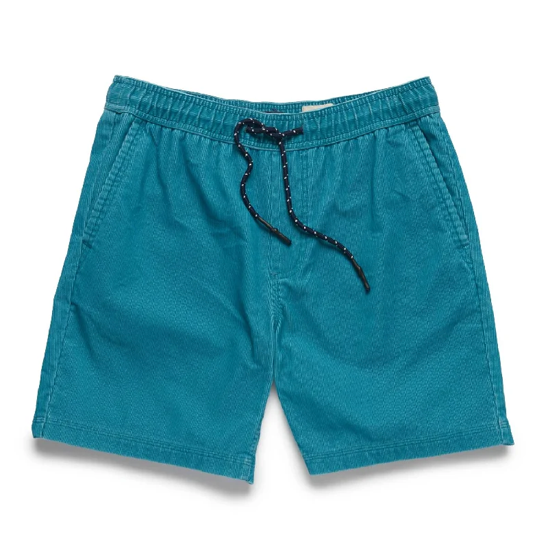 Men"s Noah Corduroy Short In Teal