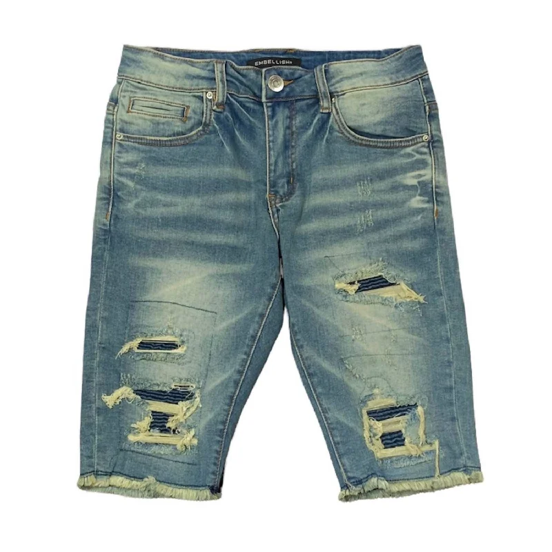 Men's Ringo Shorts In Blue Rinse