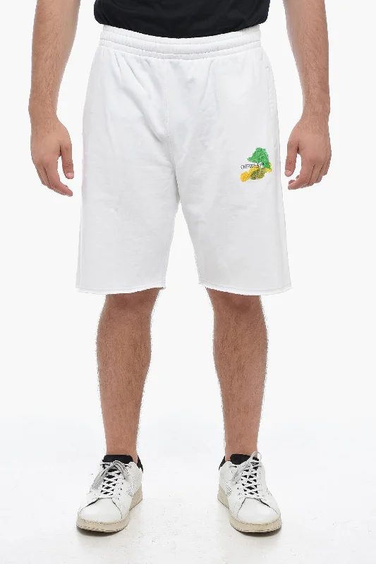 Off-White SEASONAL Brushed Cotton BRUSH ARROW Shorts