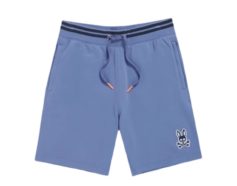 Psycho Bunny Liam Bal Harbour Blue Men's Big and Tall Shorts B9R114S1FT-BHA