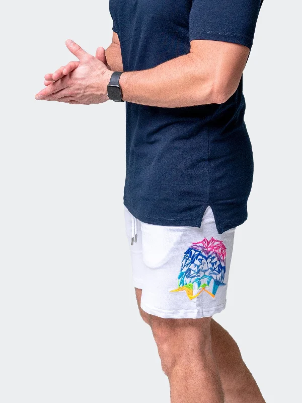 Shorts Neon White