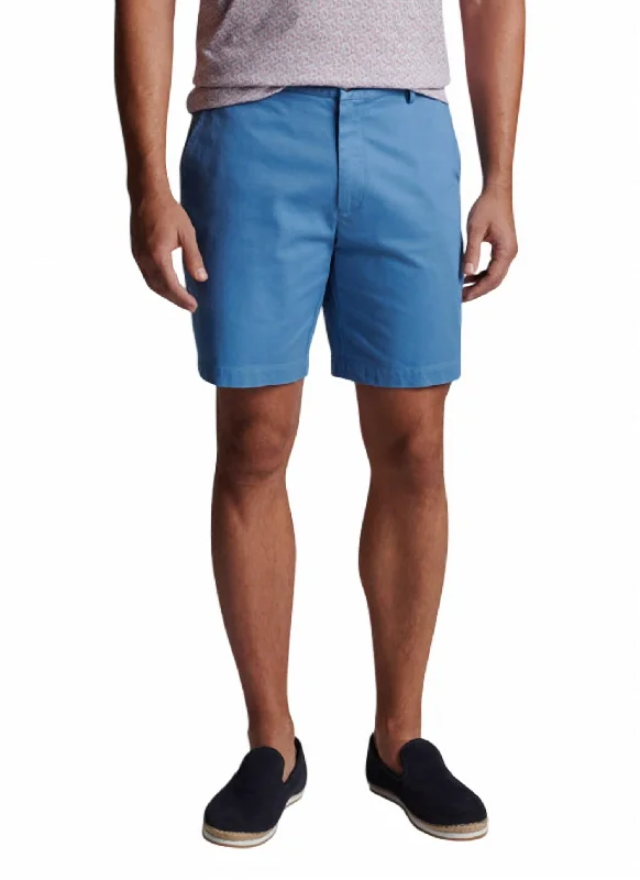 Twill Short In Blue